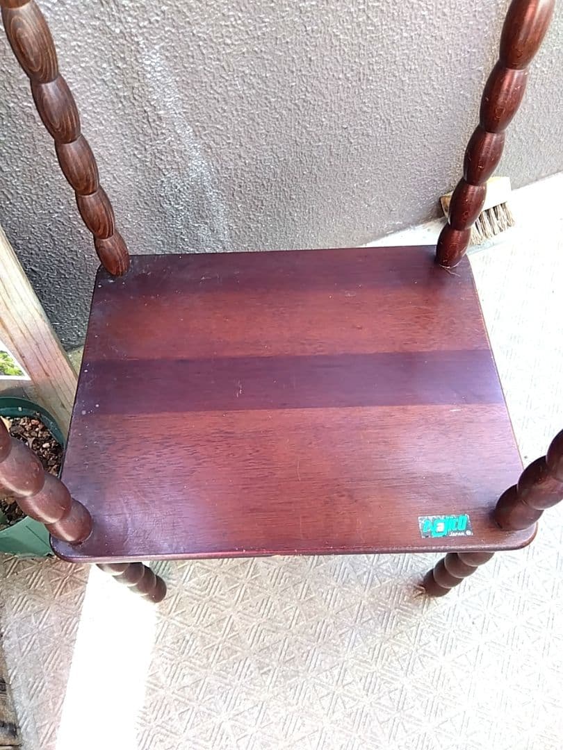 昭和レトロ ナジコ 木製ラック ヴィンテージ 2段　Najico