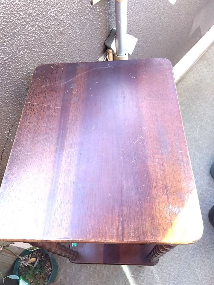 昭和レトロ ナジコ 木製ラック ヴィンテージ 2段　Najico