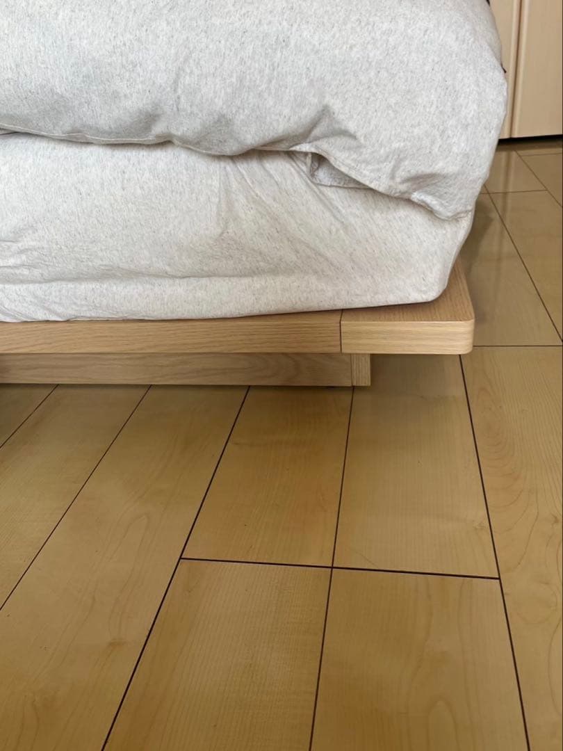 送料込み！【MASTEREAL】ベッドフレーム(セミダブル)高級家具