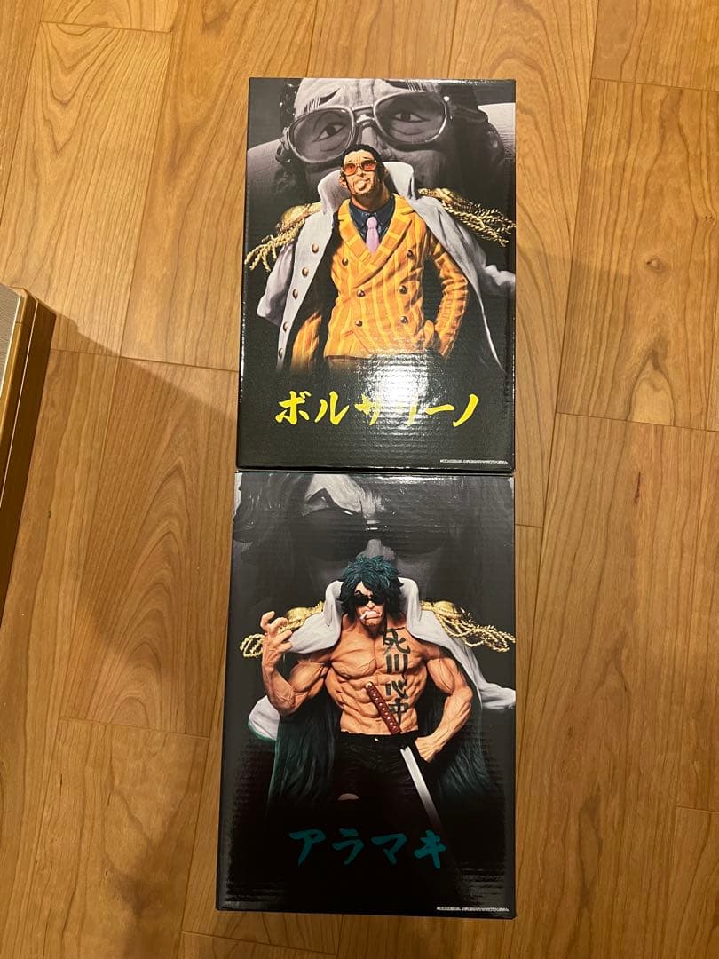 一番くじワンピース絶対的正義　ボルサリーノ＆アラマキ2点セット　新品未開封