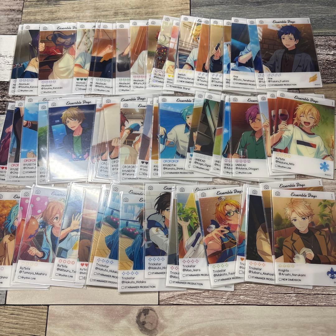 あんスタ　色紙　ぱしゃっつ　ぱしゃこれ　エモカ　ブロマイド　箔押し　まとめ売り