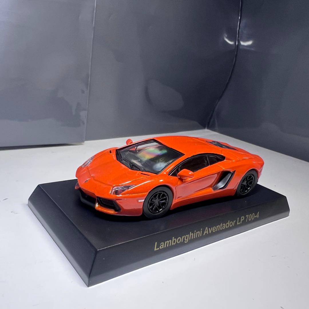 京商1/64ランボルギーニ アヴェンタドール LP 700-4 オレンジ - メルカリ