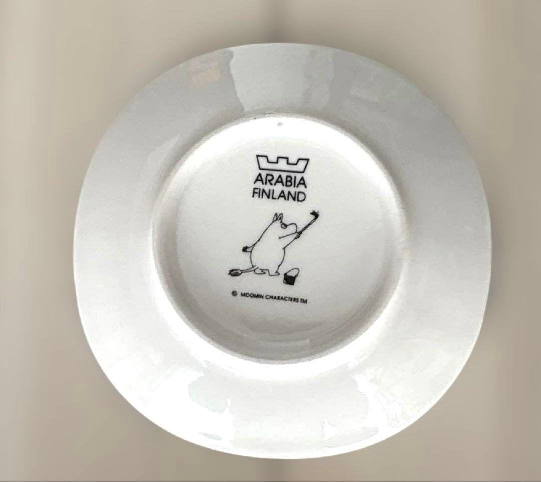 ムーミンプレート　アラビア