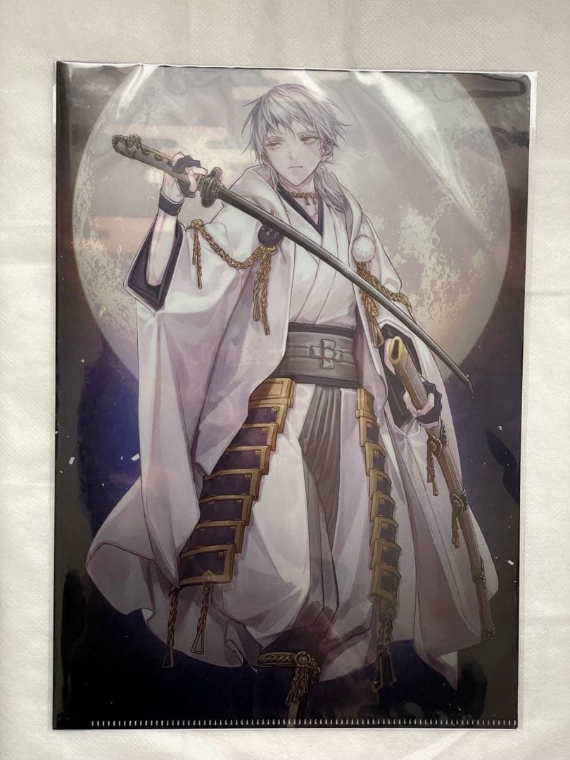 【新品未使用】刀剣乱舞 灯結び展 鶴丸国永 A3 書きおろし 複製原画 おまけ付