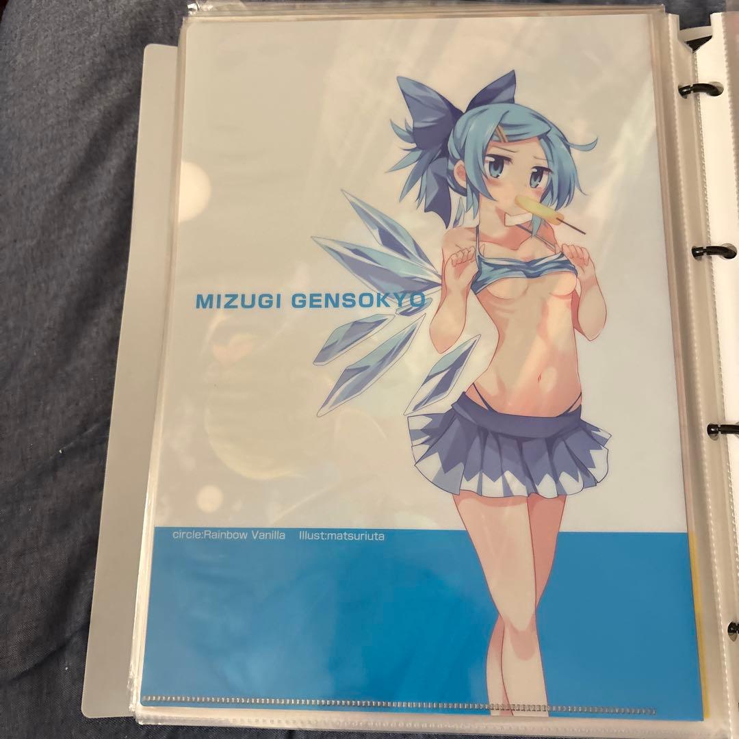 東方project チルノ　だいちゃん　水着　美少女　クリアファイル　VY21