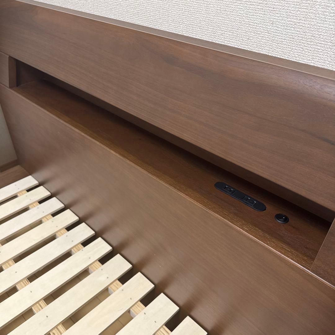 ニトリSDベッドセット マットレス:L3-02TR フレーム:ロデリック