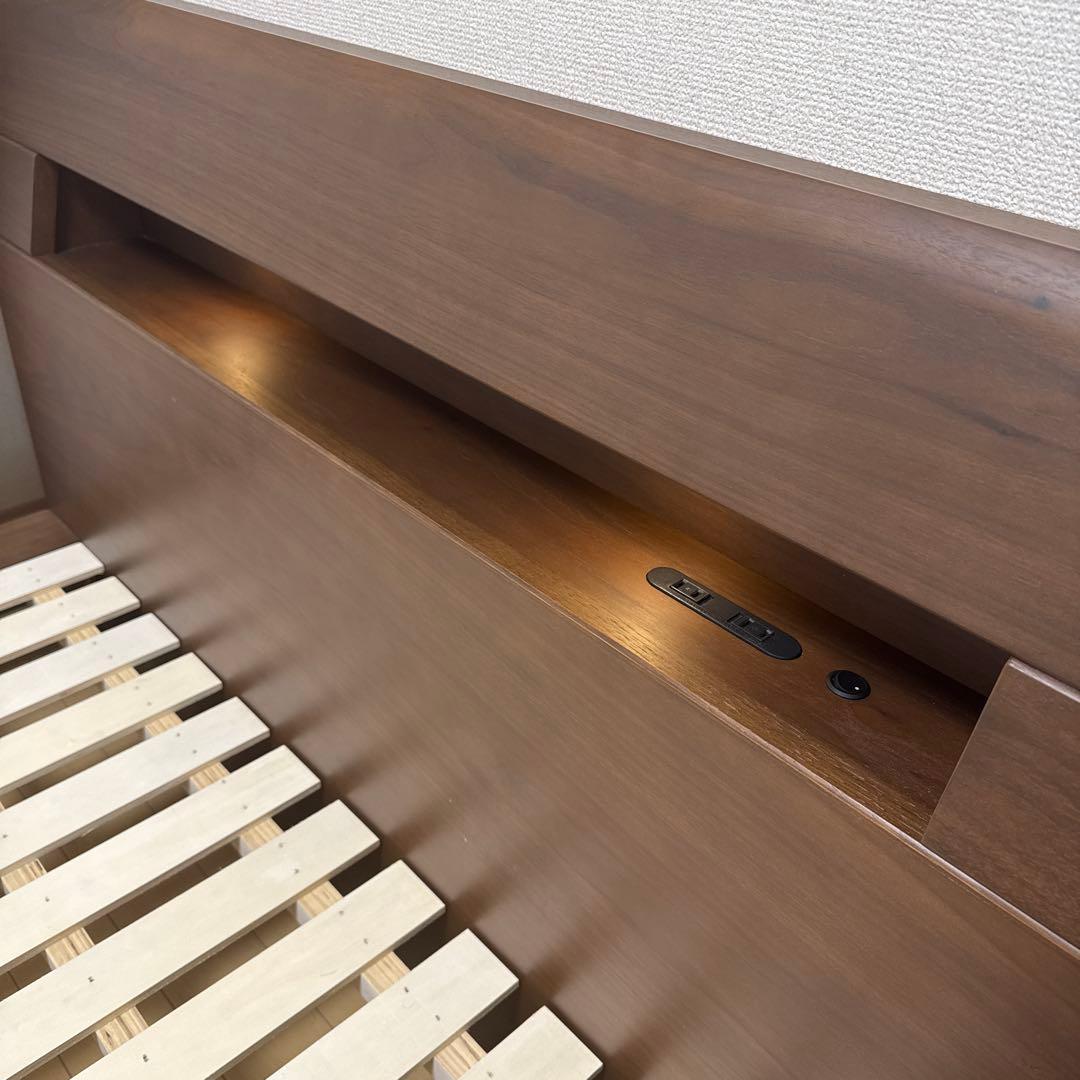 ニトリSDベッドセット マットレス:L3-02TR フレーム:ロデリック