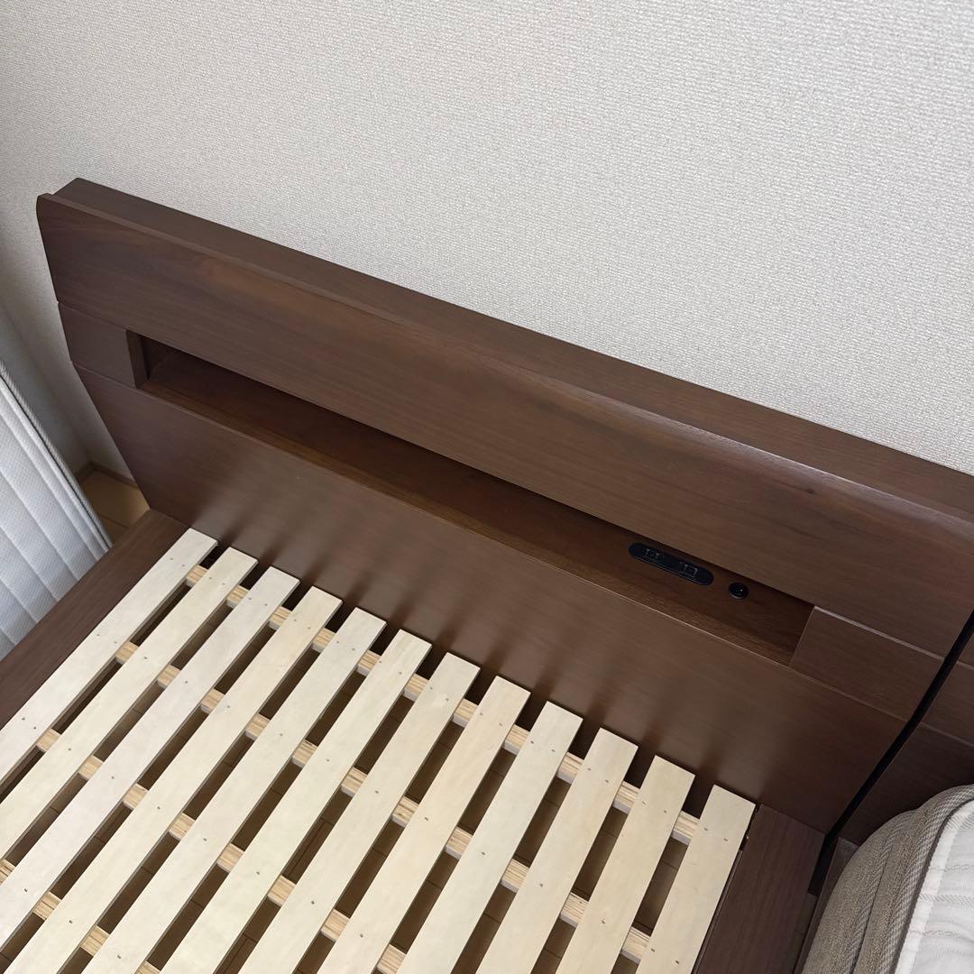 ニトリSDベッドセット マットレス:L3-02TR フレーム:ロデリック