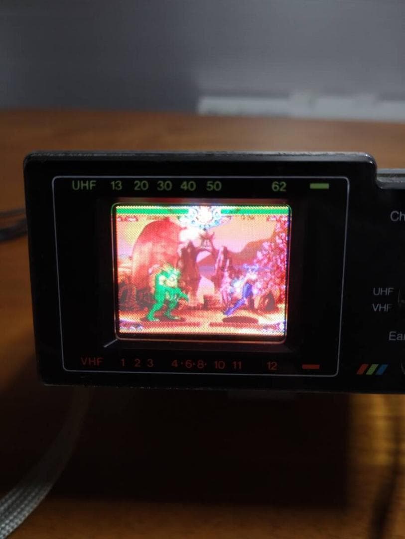 希少・動作品 ナショナル 1.5インチ カラーマイクロテレビ TR-101CT