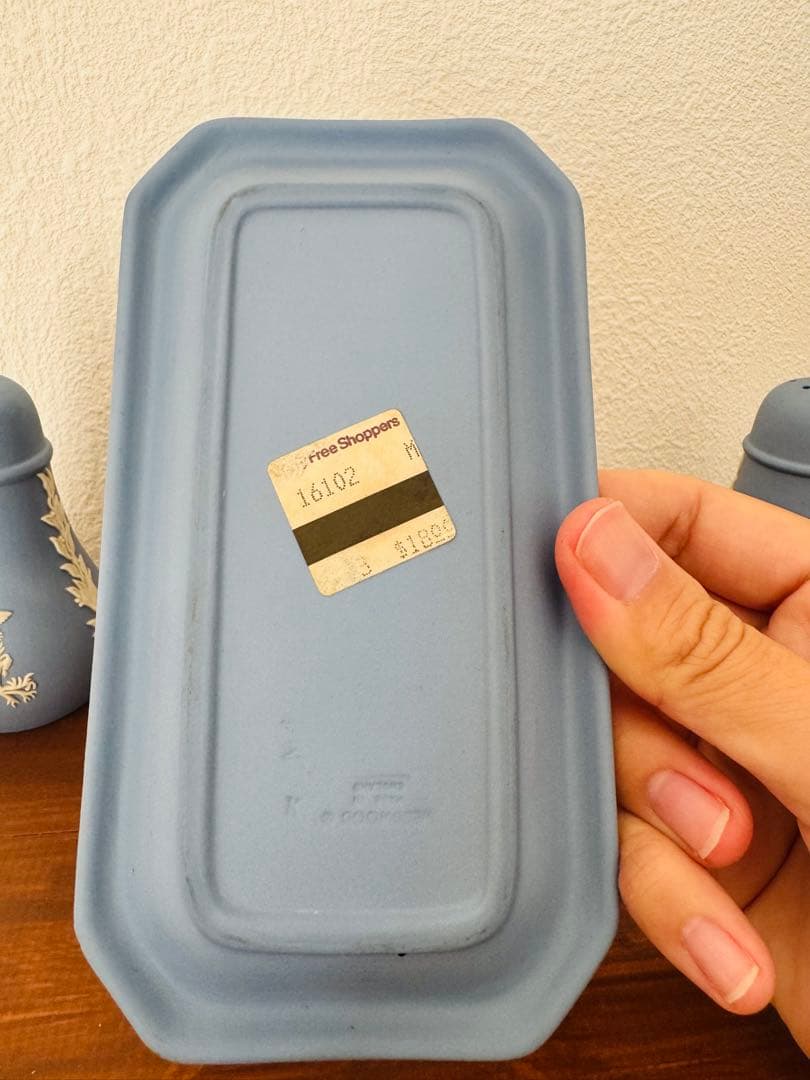 ウェッジウッドジャスパー置物