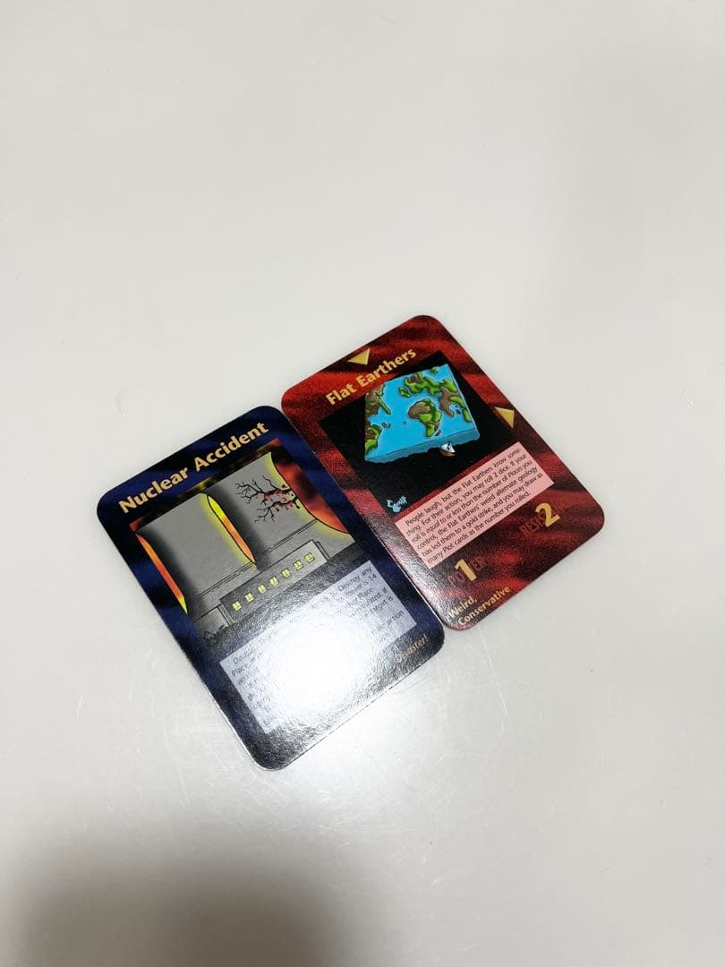 イルミナティカード《Nuclear Accident》フリーメイソン絶版廃盤伝説