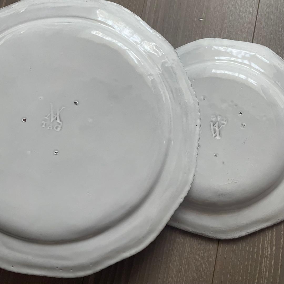 アスティエドヴィラット食器皿2点深皿大皿美品伊勢丹フランス食器