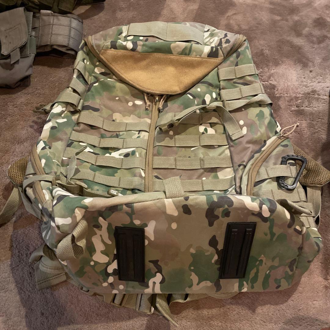 今週末まで特別お値下げサバゲー色々セットオリジナルリュック作ってください selva secreta】bucket RUCKSACK(black×inside-pink)