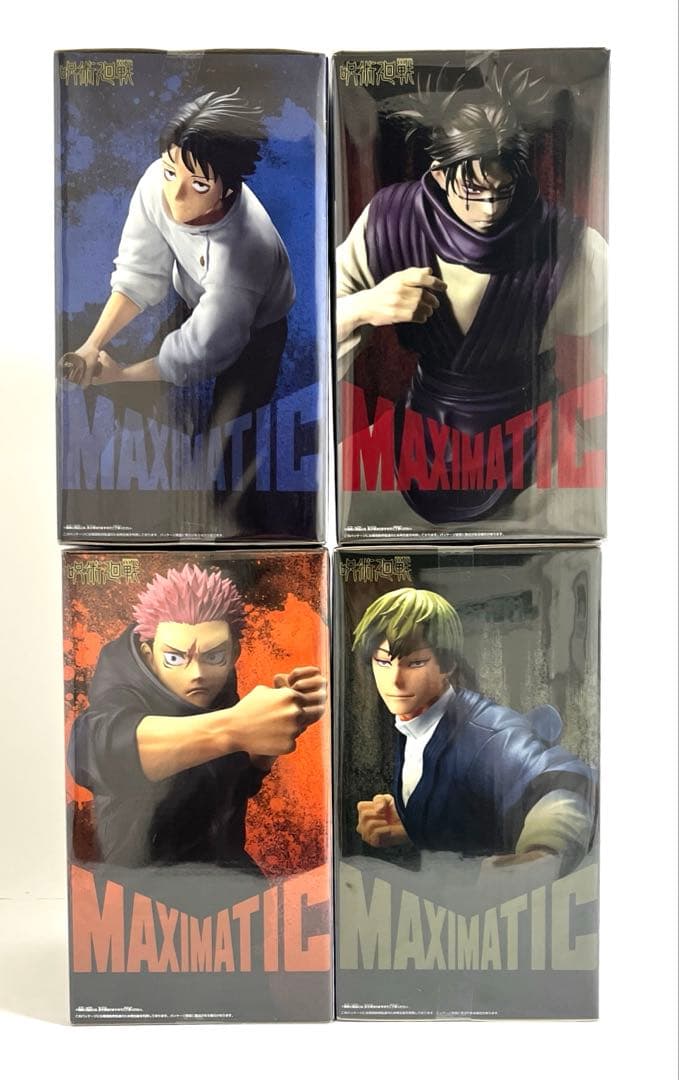 未開封】呪術廻戦 MAXIMATIC 虎杖悠仁×禪院直哉×脹相×乙骨優太 - メルカリ