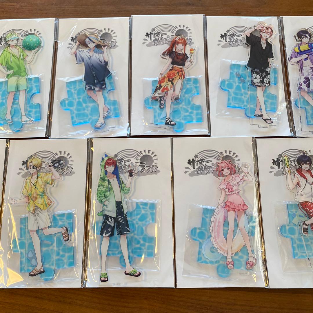 カラフルピーチ サマーランド アクスタ 全員集合 からぴち 11個セット