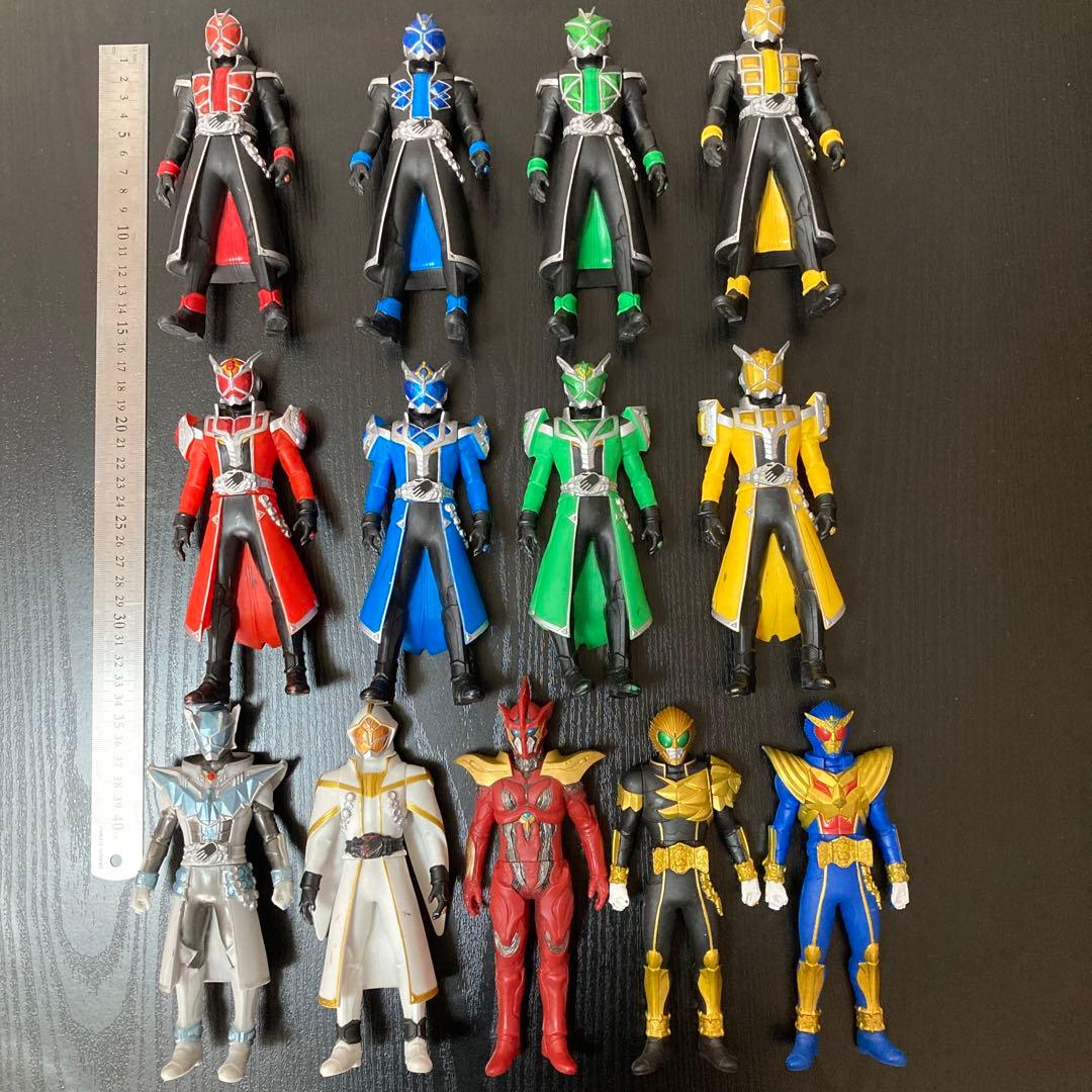仮面ライダー ウィザード ソフビ フィギュア 人形 - メルカリ