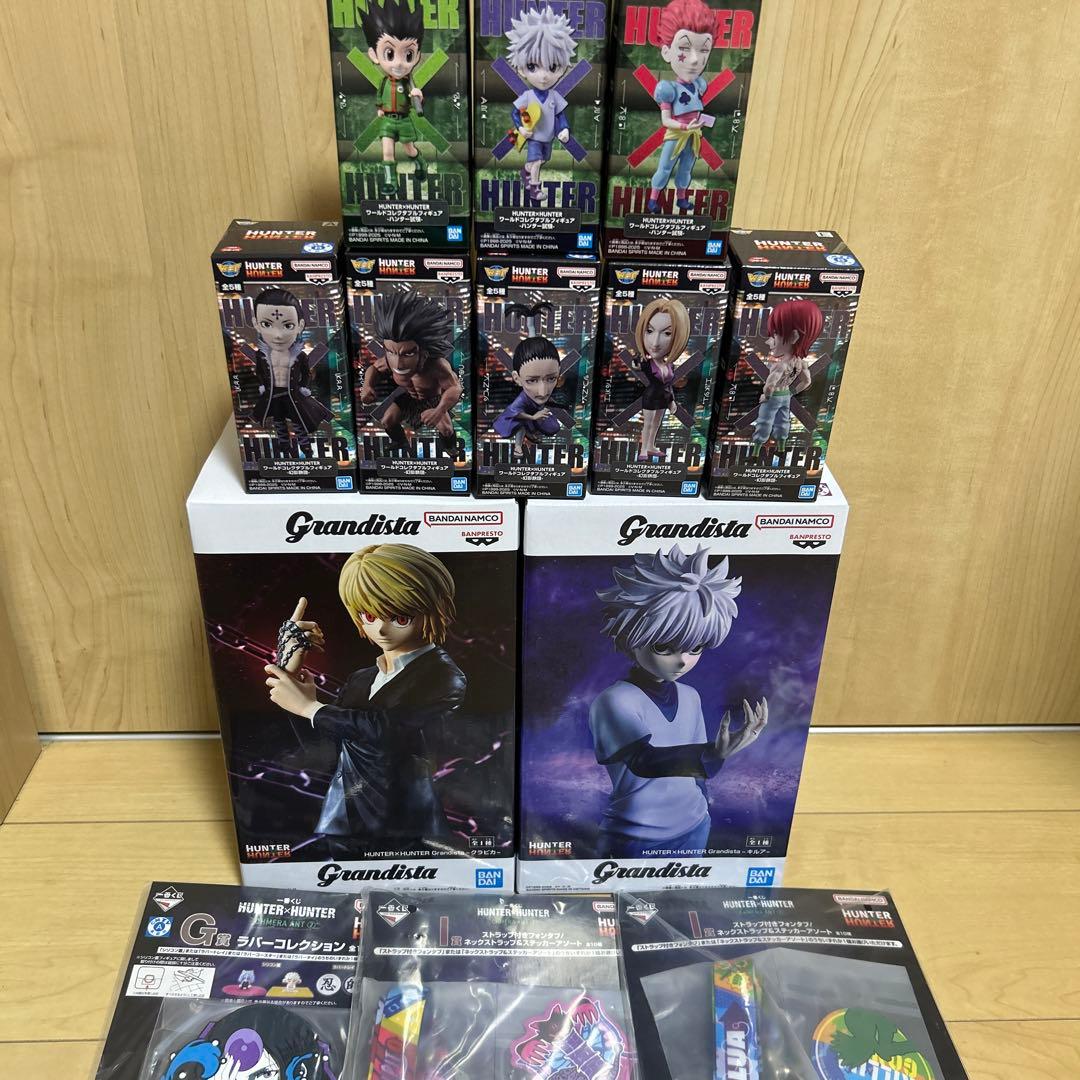ハンターハンターフィギュアセット - メルカリ