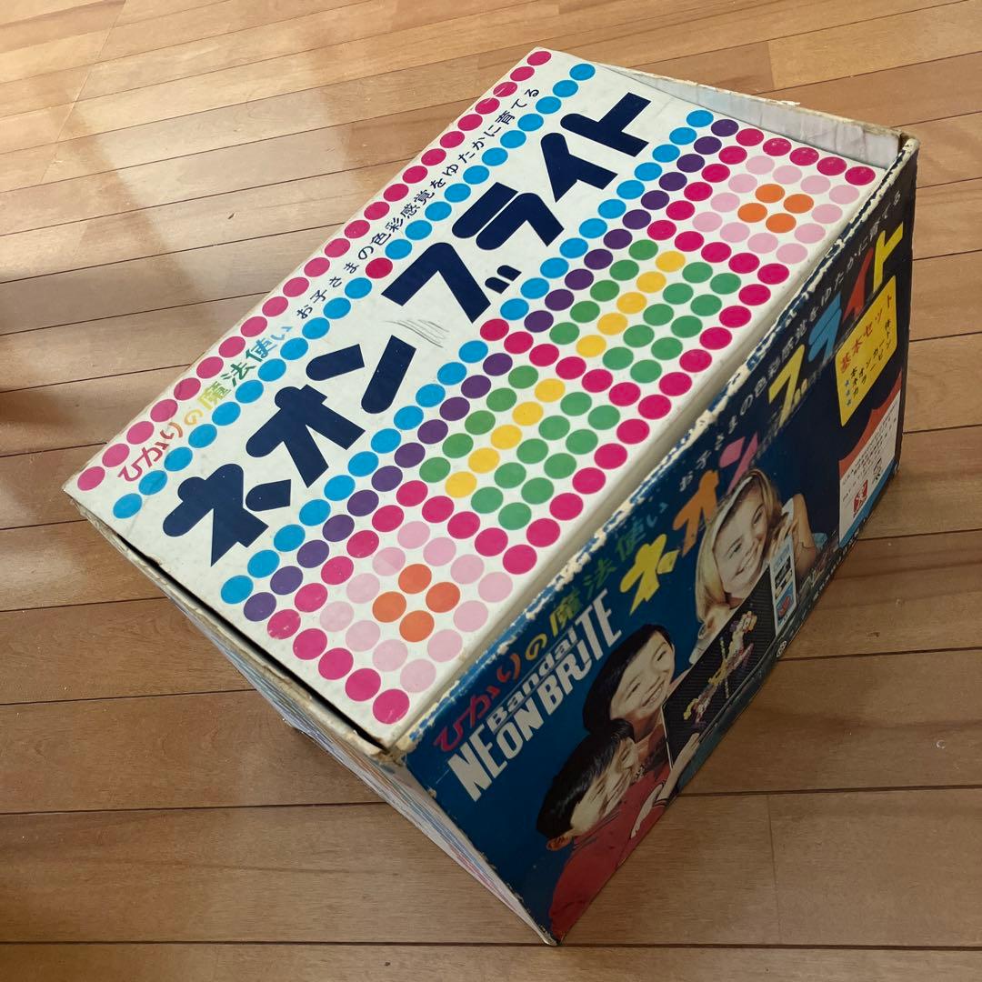 昭和レトロ 知育玩具 ネオンブライト - メルカリ