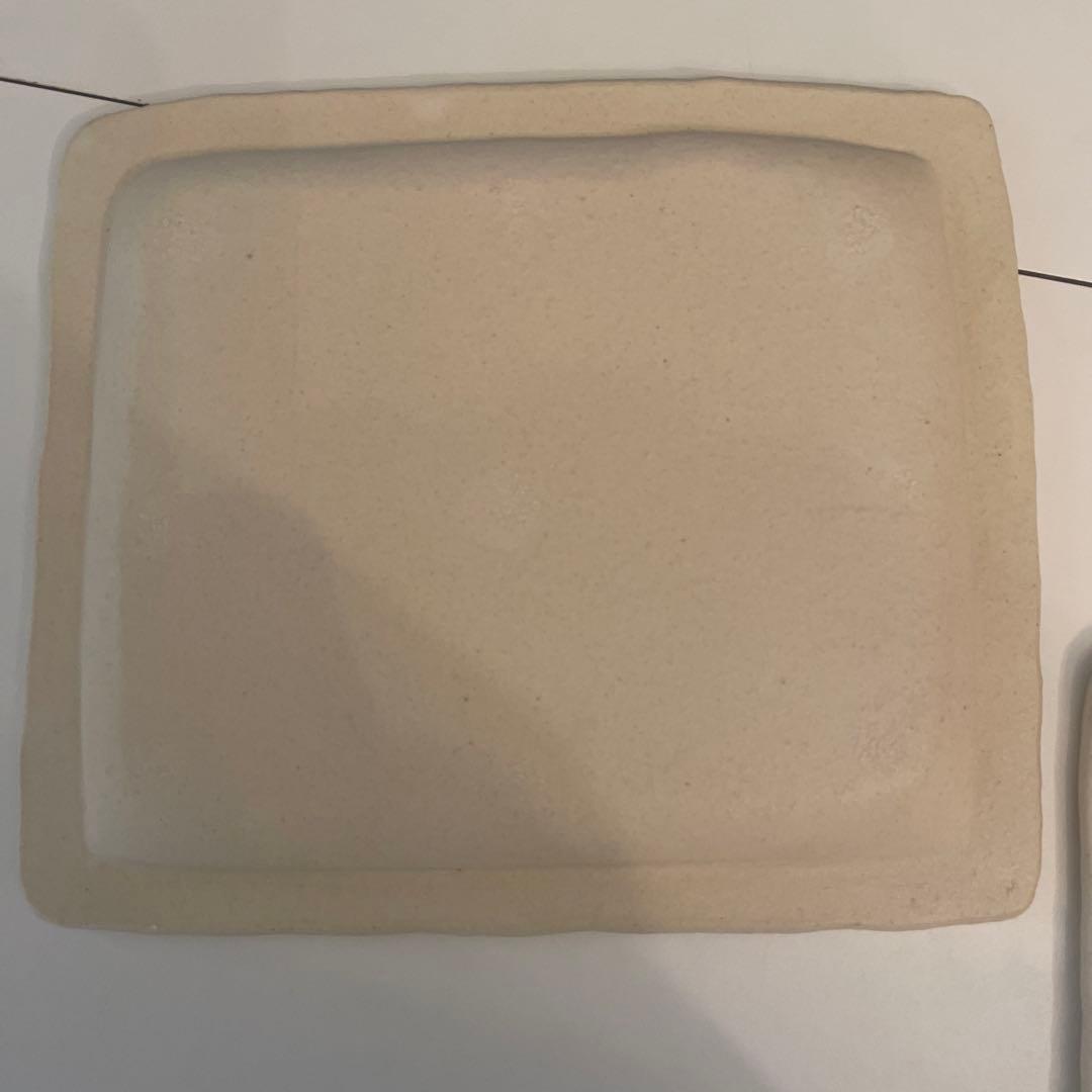 丸伴工房　角皿2枚セット