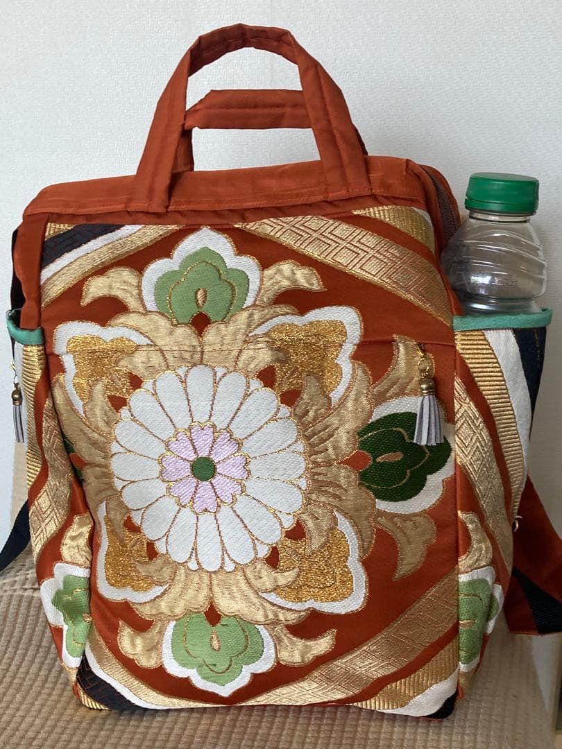 一点物　特注　オーダー　豪華着物帯リュック