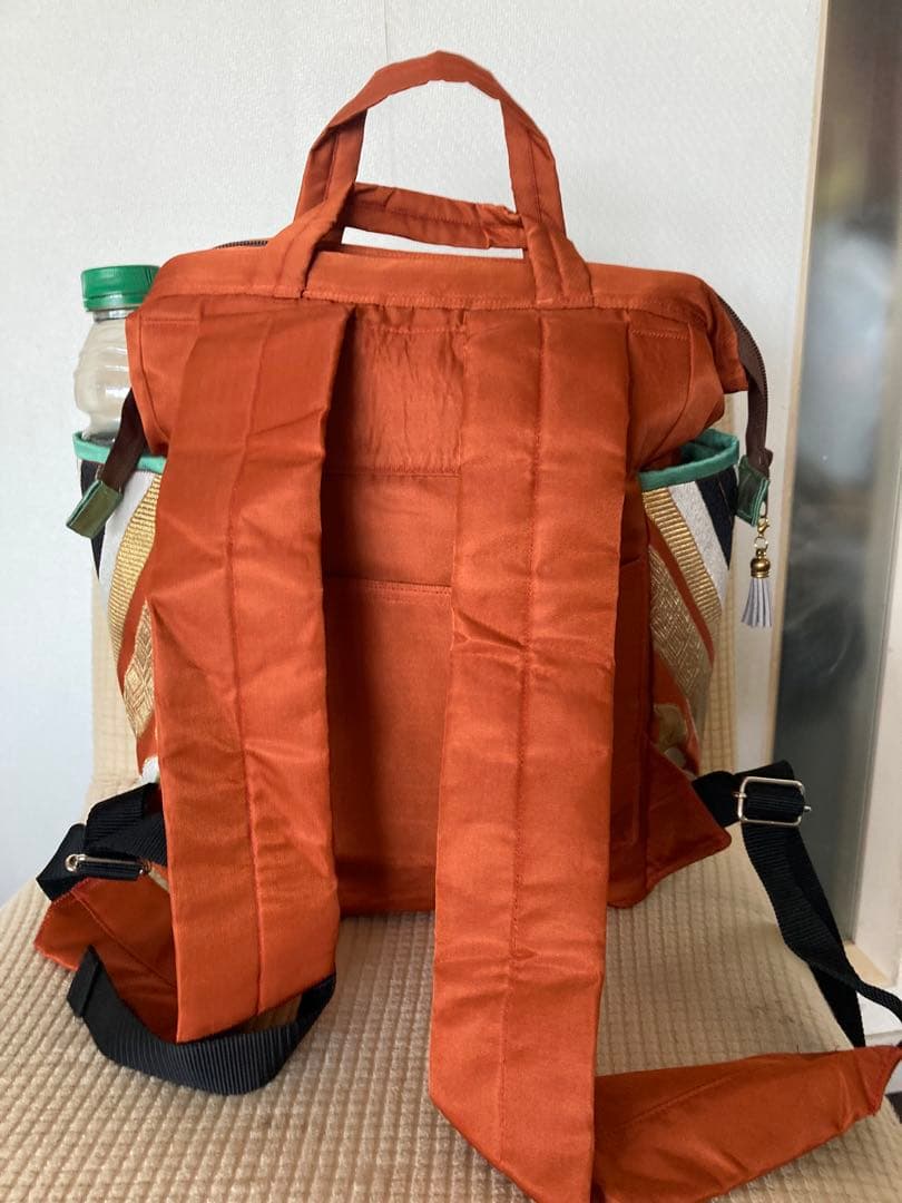 一点物　特注　オーダー　豪華着物帯リュック