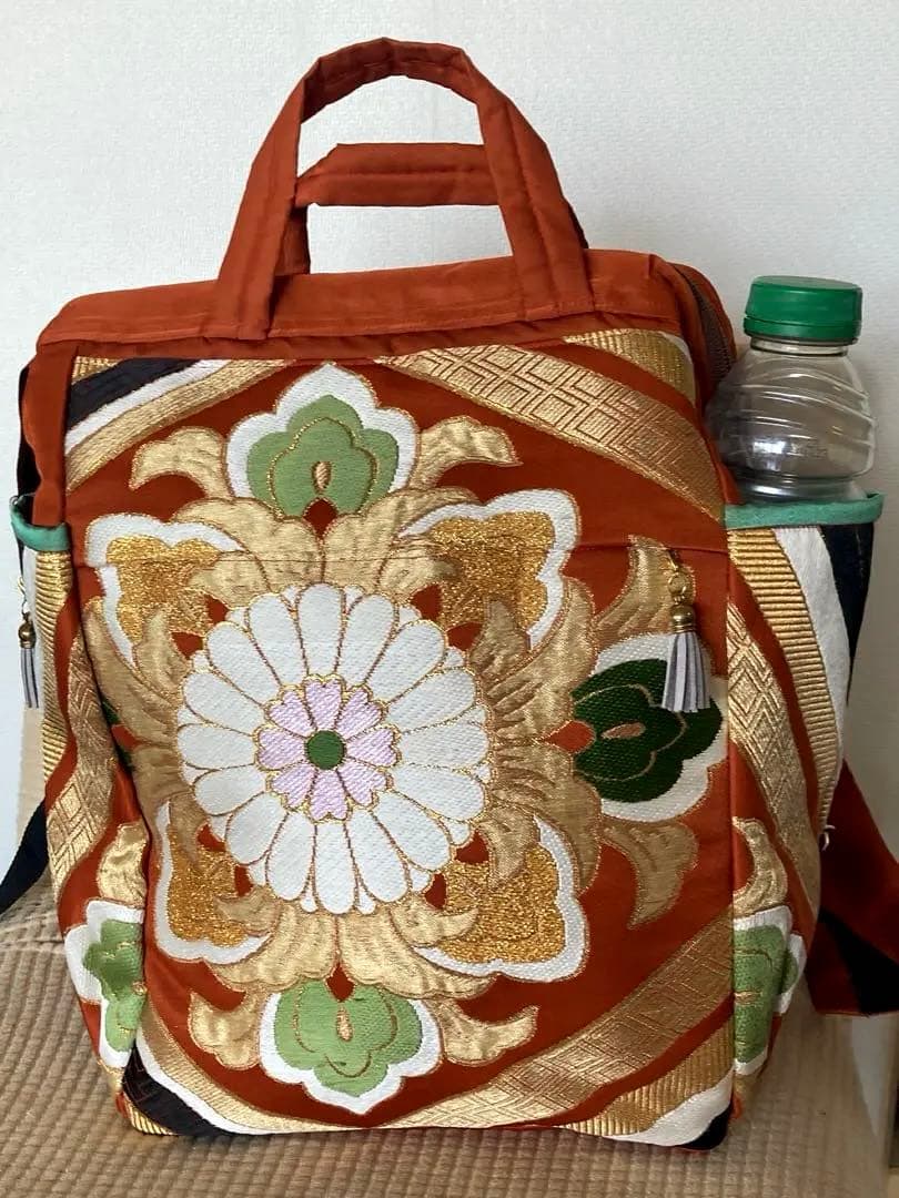 一点物　特注　オーダー　豪華着物帯リュック