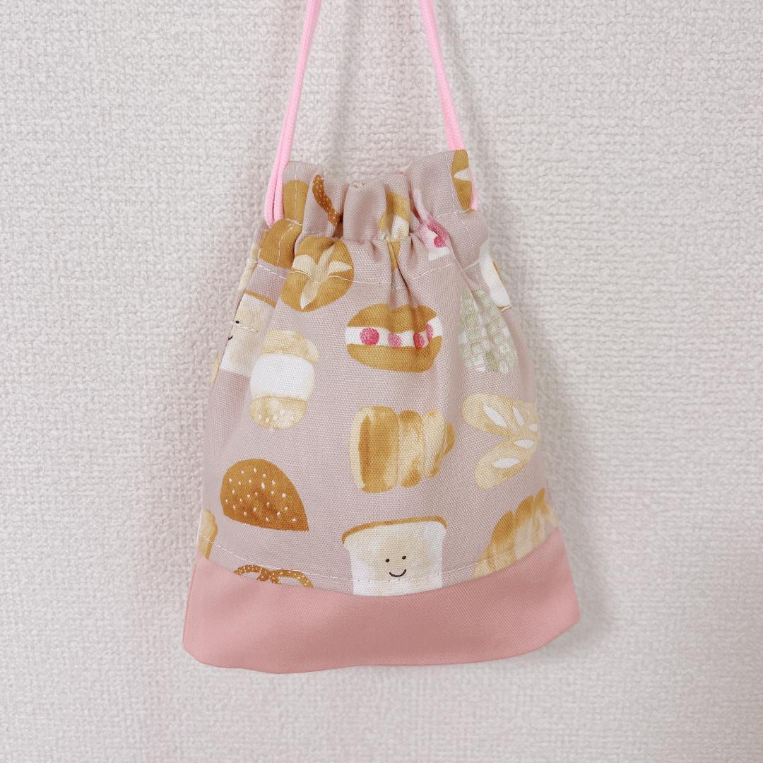 49ラスト】パン柄(お弁当袋・コップ袋・ランチョンマット25×35) - メルカリ