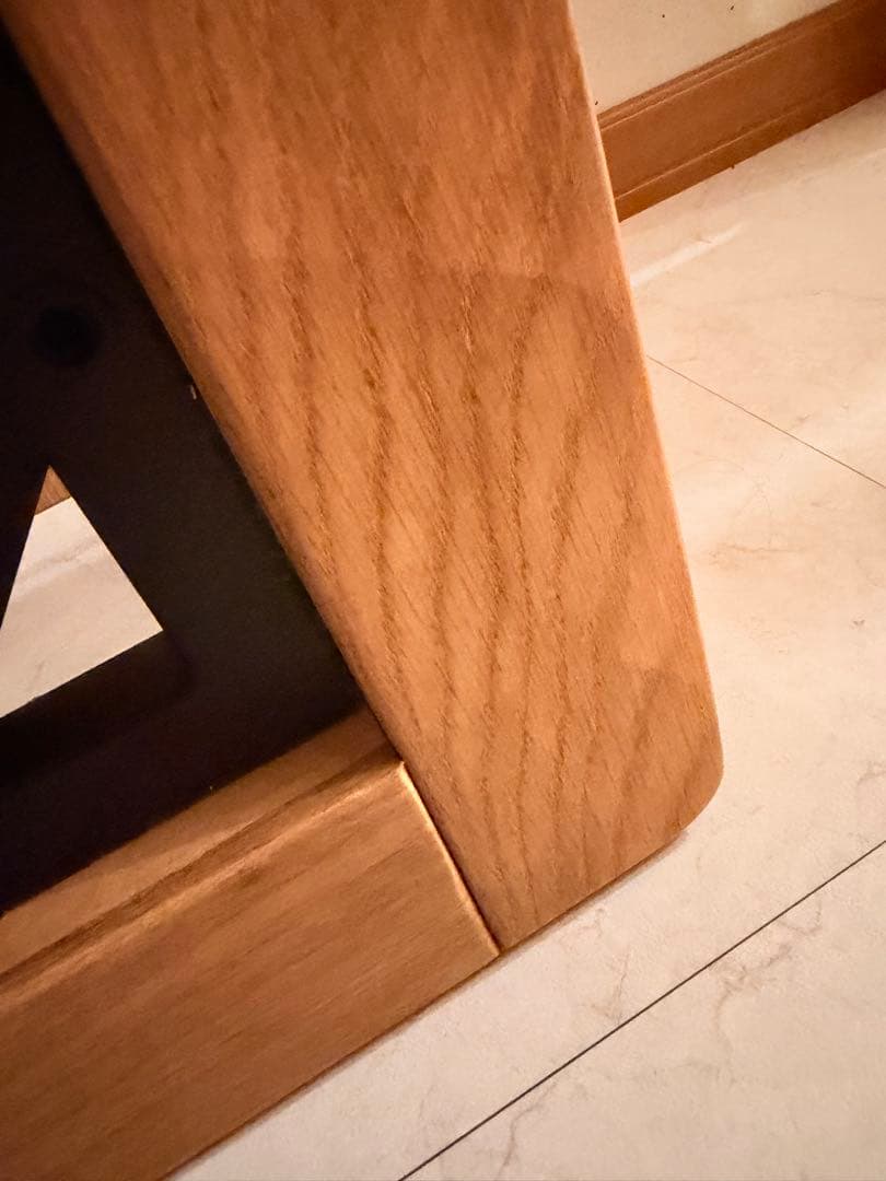 無印　ベッドフレーム　スモール　オーク材