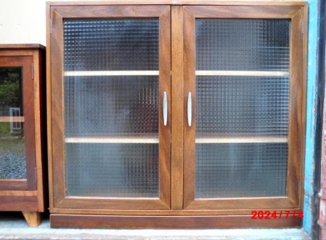 ◇◇ RETRO ビンテージ 硝子キャビネット A ◇◇