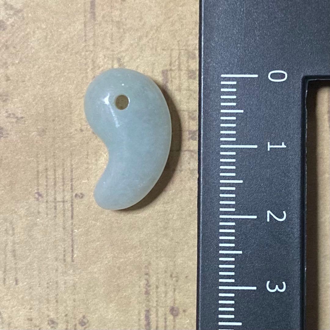 【ハンドメイド】おまけ付　糸魚川翡翠　入りコン沢　青翡翠　マクラメ鹿紐ネックレス