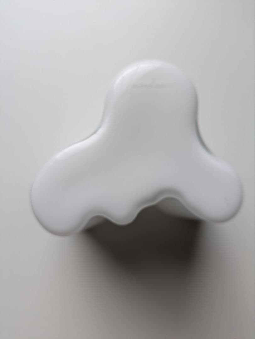 美品 イッタラ アアルト ベース 旧ロゴ 95mm ヴィンテージ ホワイト