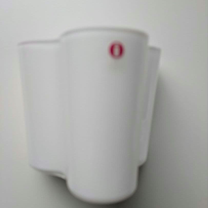 美品 イッタラ アアルト ベース 旧ロゴ 95mm ヴィンテージ ホワイト