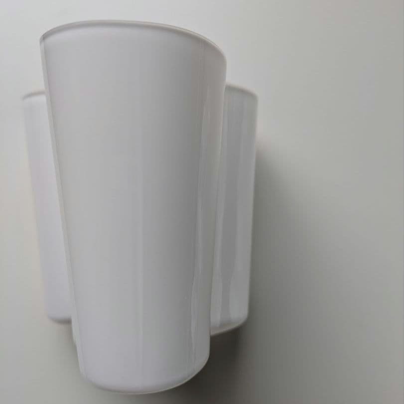 美品 イッタラ アアルト ベース 旧ロゴ 95mm ヴィンテージ ホワイト