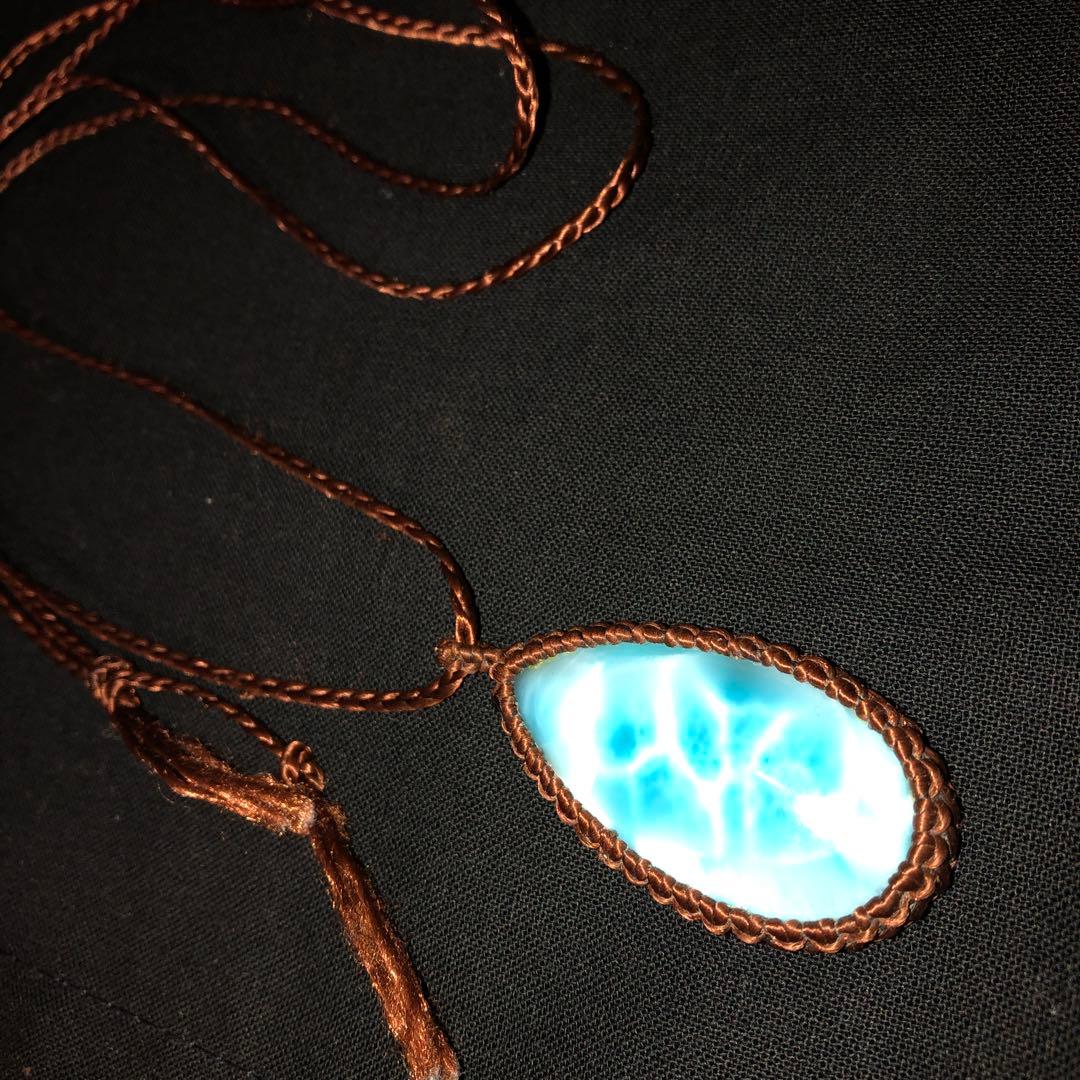 大幅値下げ 貴重 ラリマー ドロップ 13g jewelry