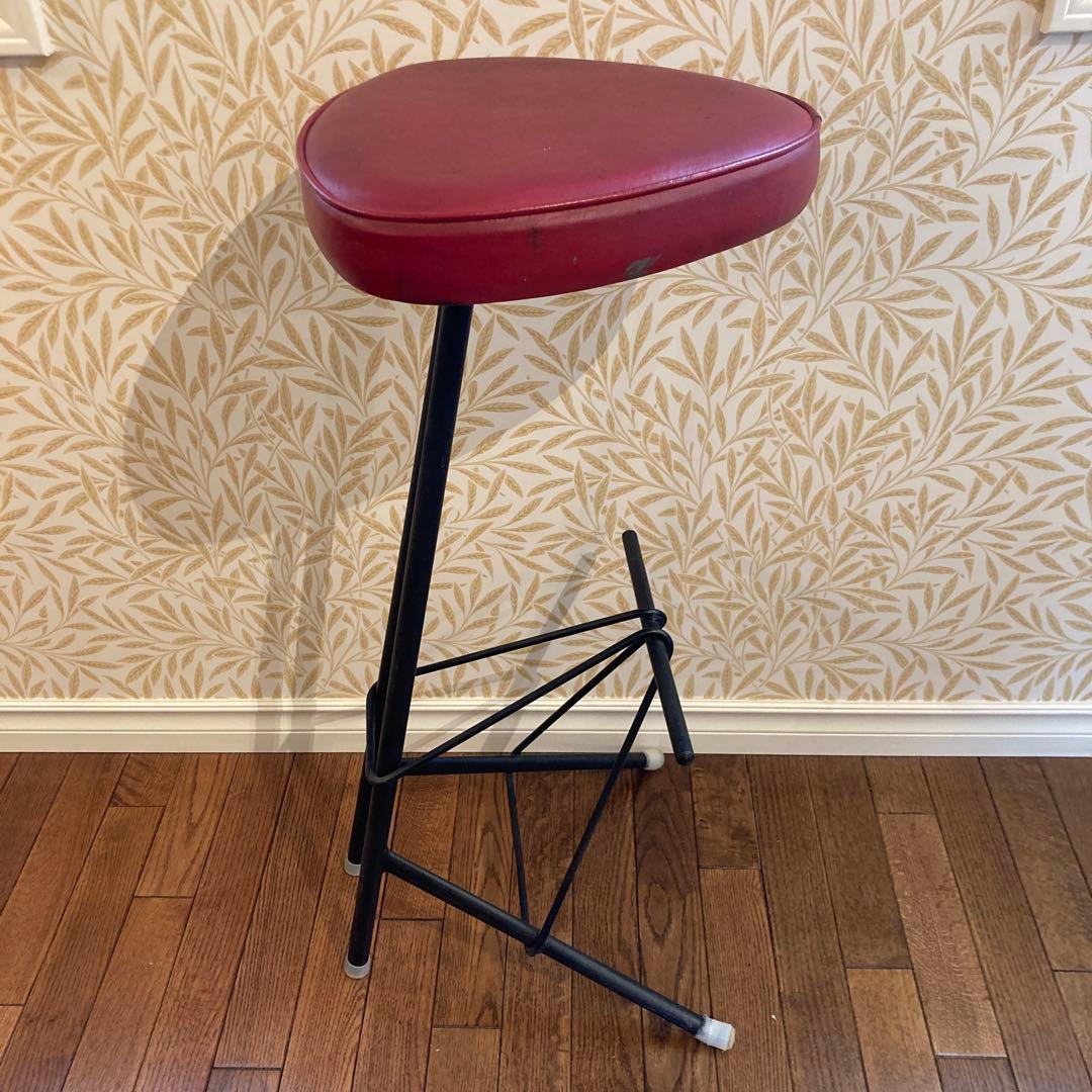 Rétro VTG 60s Counter Bar Stool Perfect‼️