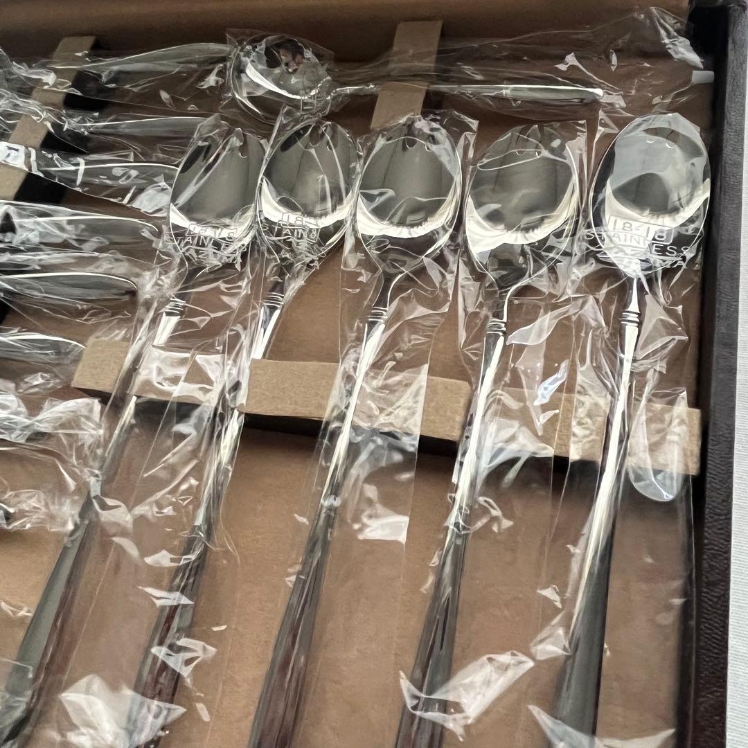 アズマ インペリアル 18-18 ステンレス フルーツカトラリー アイススプーン