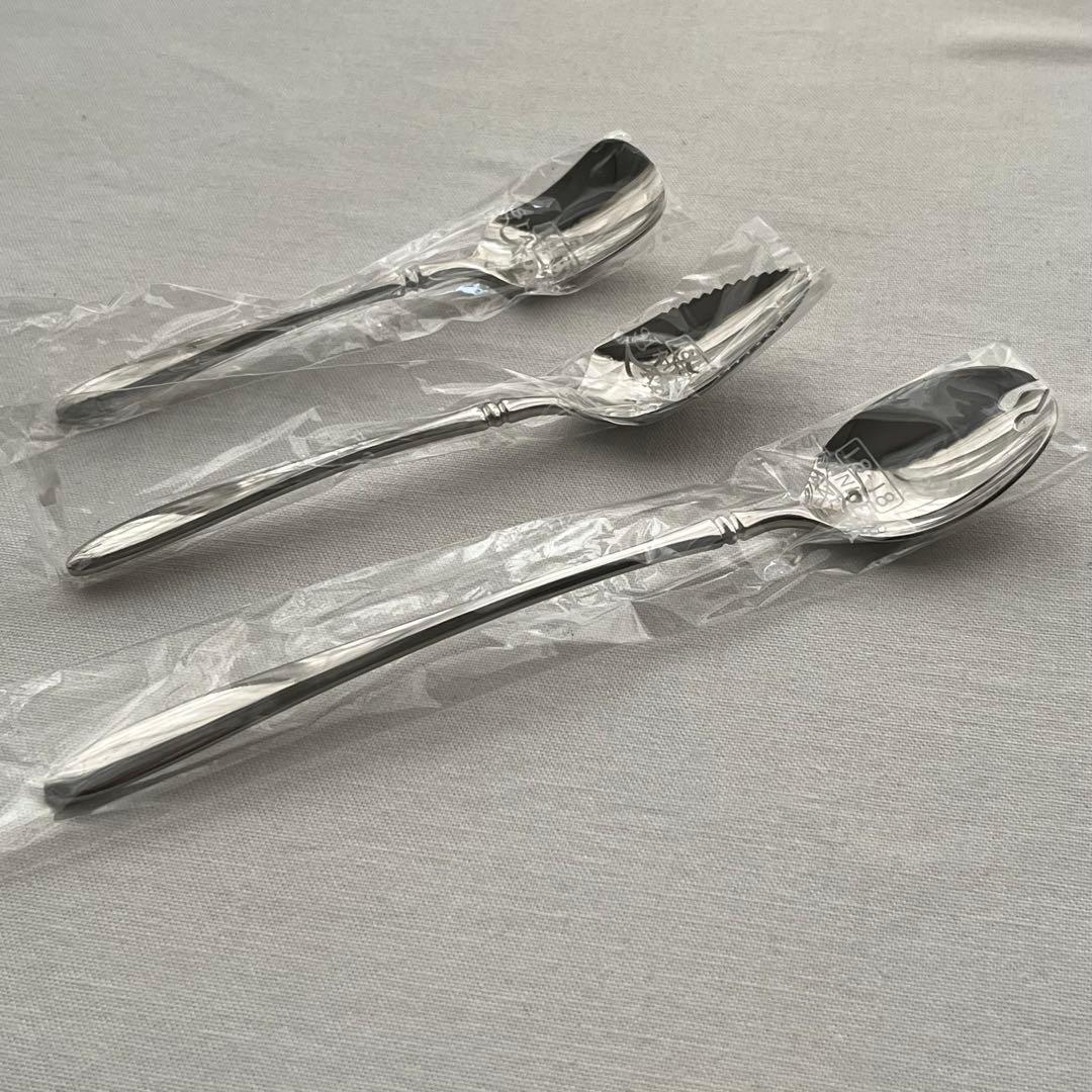 アズマ インペリアル 18-18 ステンレス フルーツカトラリー アイススプーン