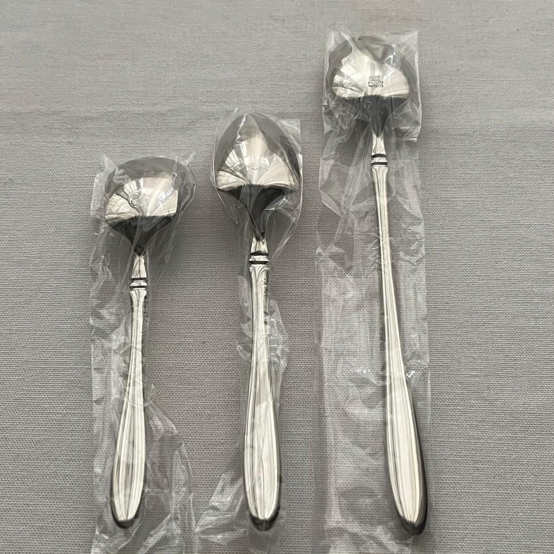 アズマ インペリアル 18-18 ステンレス フルーツカトラリー アイススプーン