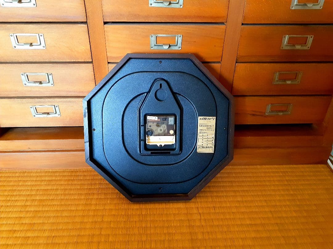 70's-80's national 掛け時計 ミッドセンチュリー ポストモダン - メルカリ