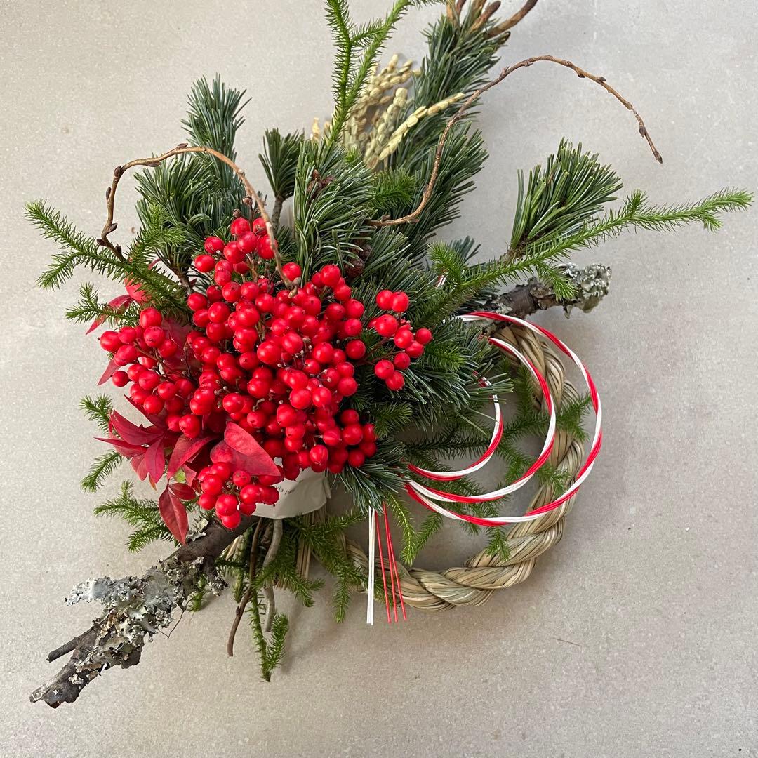 58.五葉松しめ縄