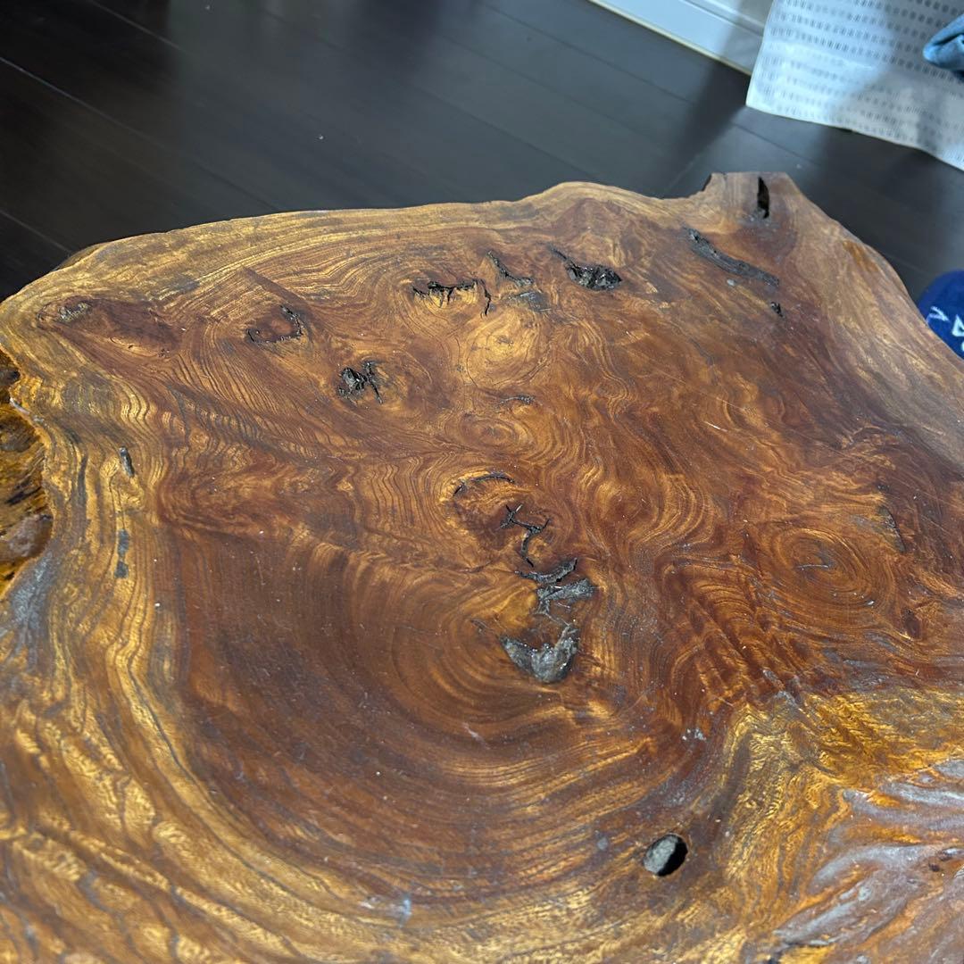 花台　華台　一枚板 切り株