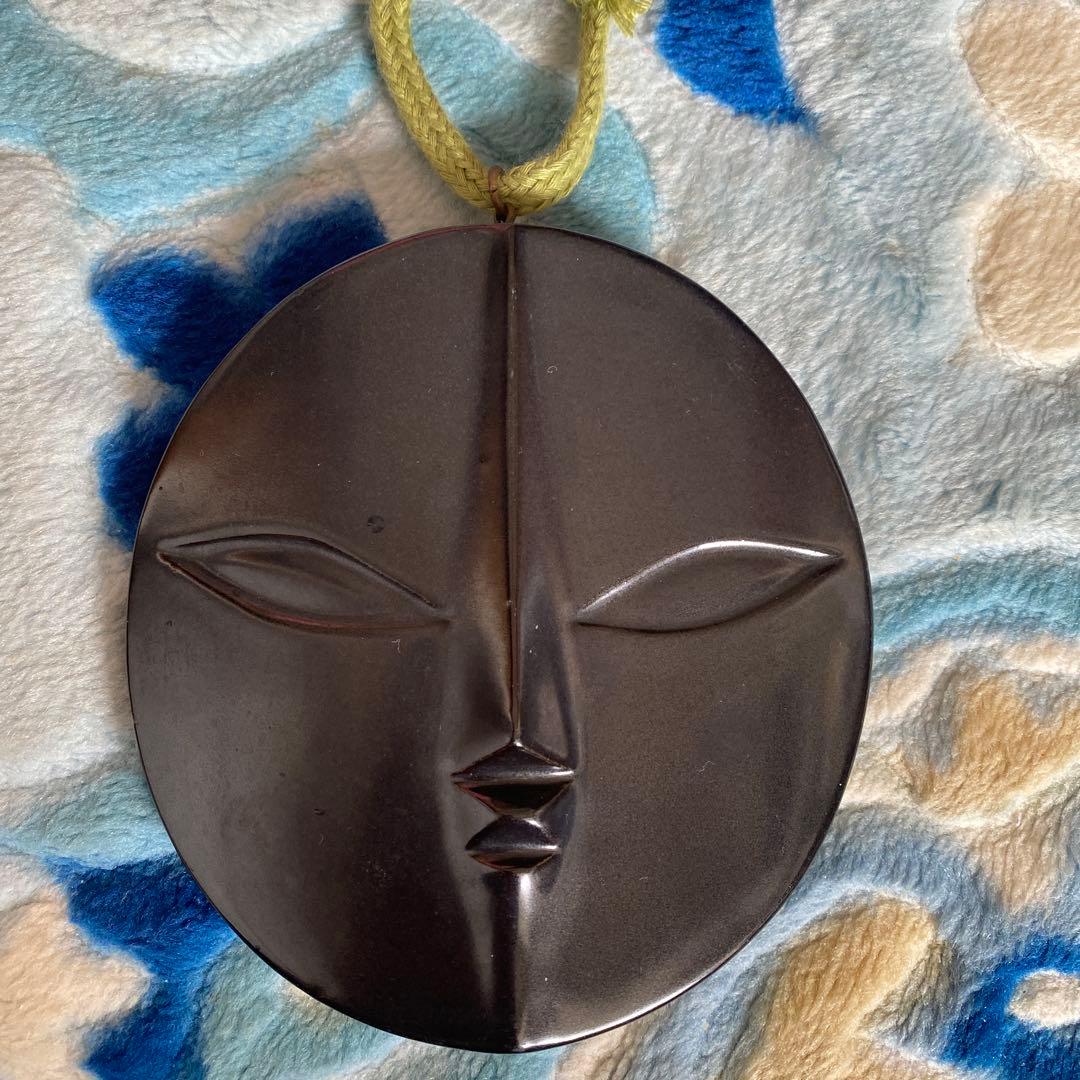 岡本太郎　EXPO'70大阪万博　太陽の塔　太陽の顔　オブジェ　陶器　壁掛け