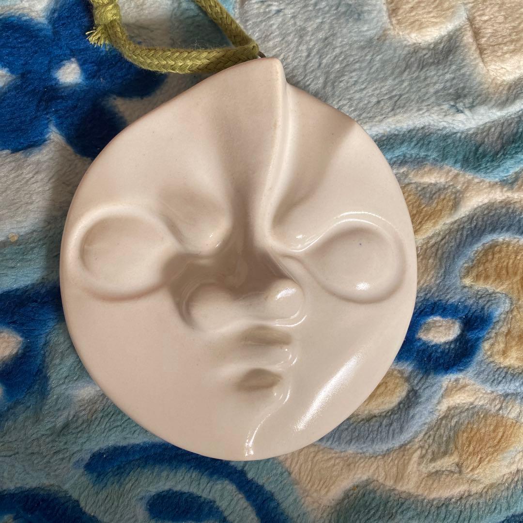 岡本太郎　EXPO'70大阪万博　太陽の塔　太陽の顔　オブジェ　陶器　壁掛け