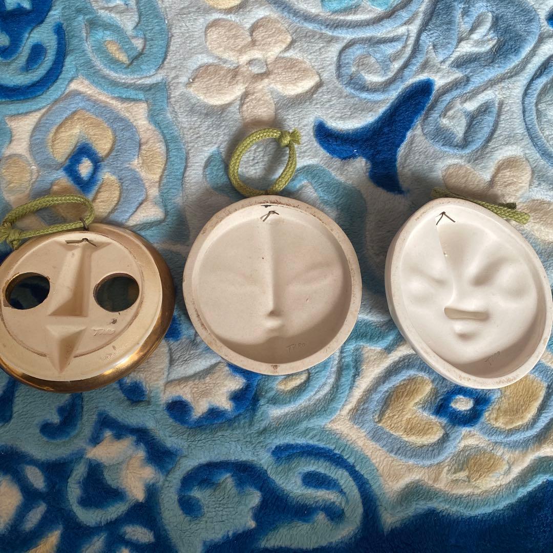 岡本太郎　EXPO'70大阪万博　太陽の塔　太陽の顔　オブジェ　陶器　壁掛け