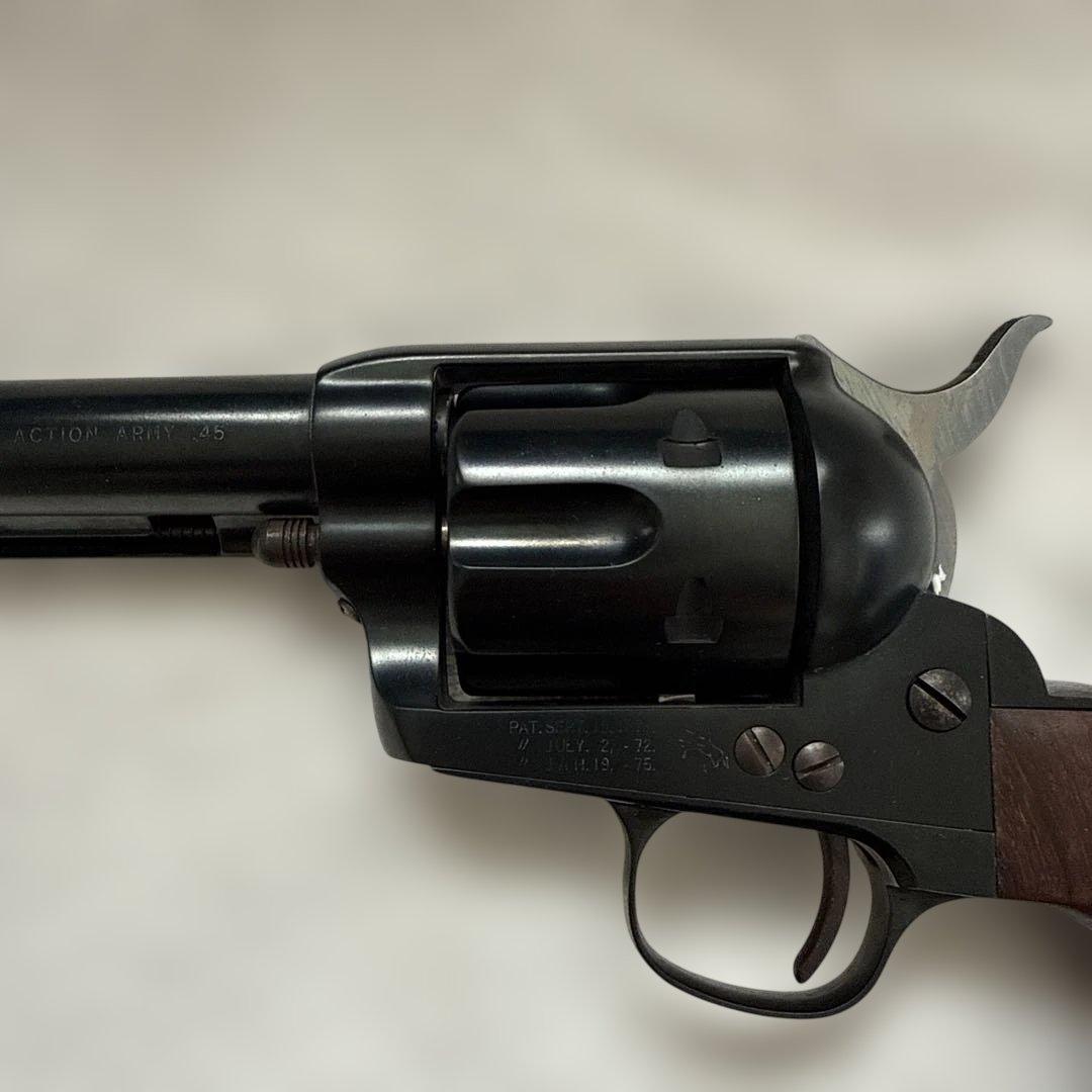 モデルガン ハドソン コルトピースメーカー ブルーライトフィニッシュ(旭工房)