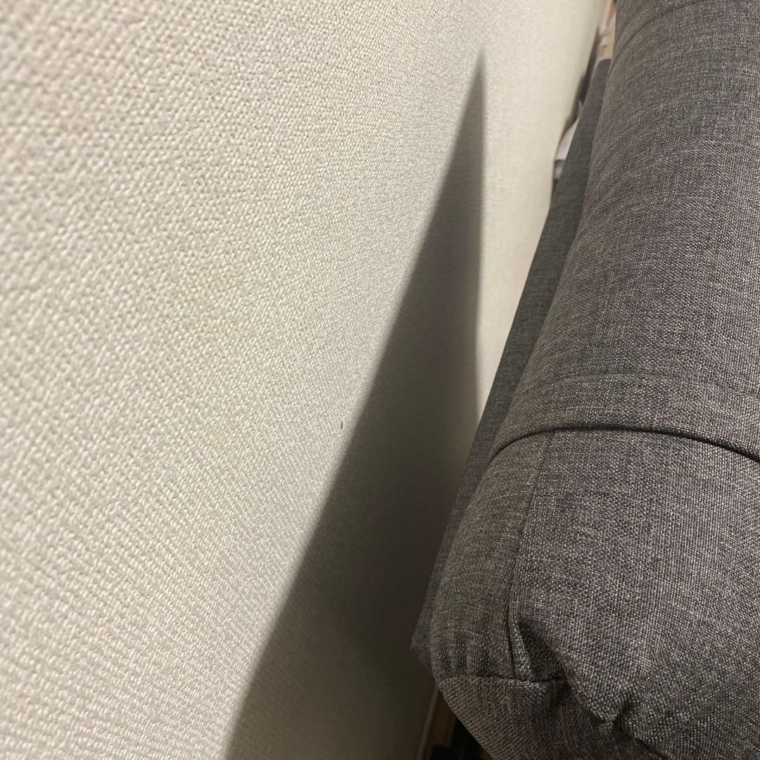 リクライニング グレー 1人掛けソファ【美品】