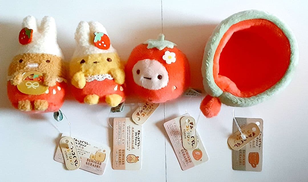 すみっコぐらし　てのりぬいぐるみ８点セット