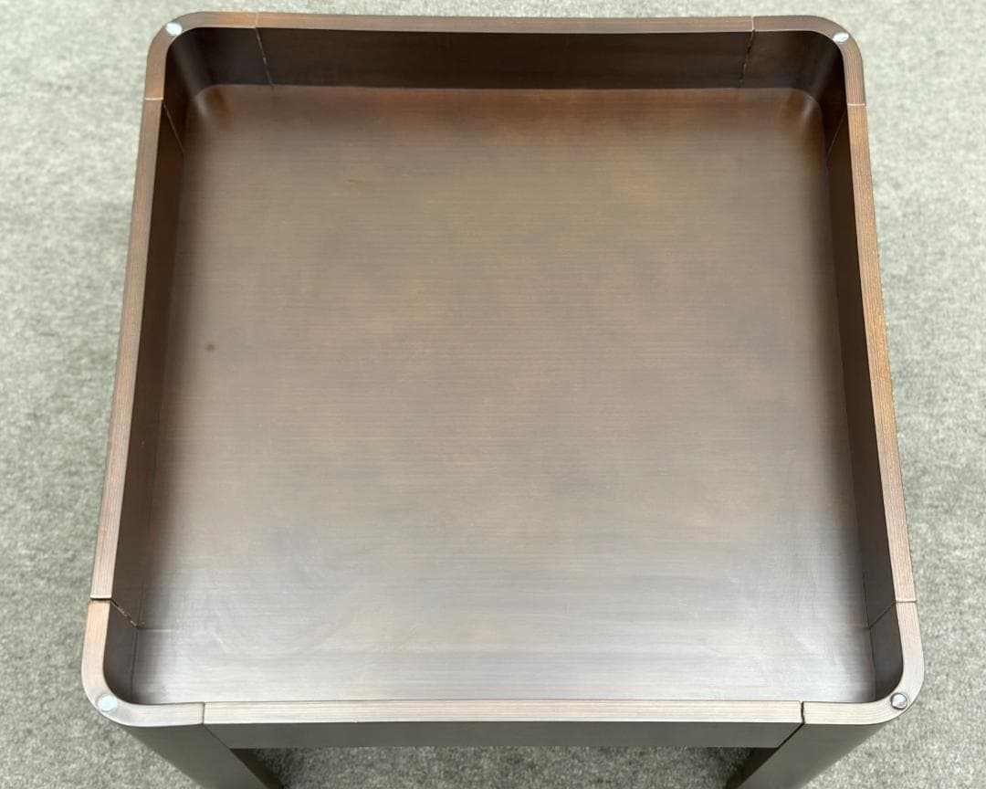 WISE WISE■ガラス天板テーブル　サイドテーブル　センターテーブル　トレイ