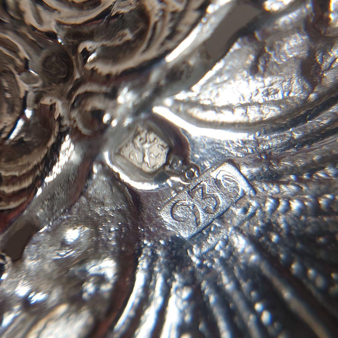 イギリス　ボンボンスプーン　キャディースプーン　純銀　アンティーク　銀製　32g