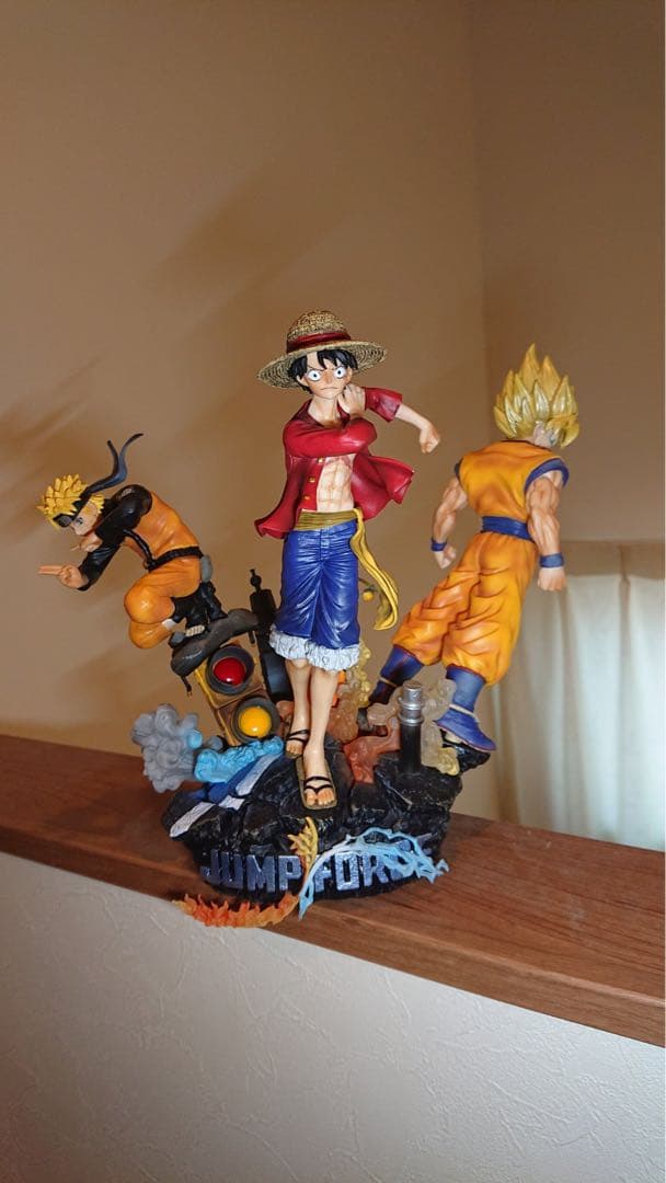 超レア】ジャンプフォース 孫悟空 ナルト ルフィ フィギュア - メルカリ